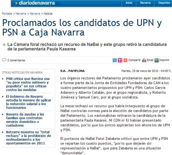 junta fundadores caja navarra